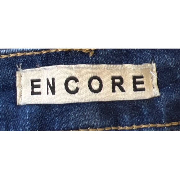 Encore Jeans 0 Straight Youth Women Distressed - Picture 4 of 6